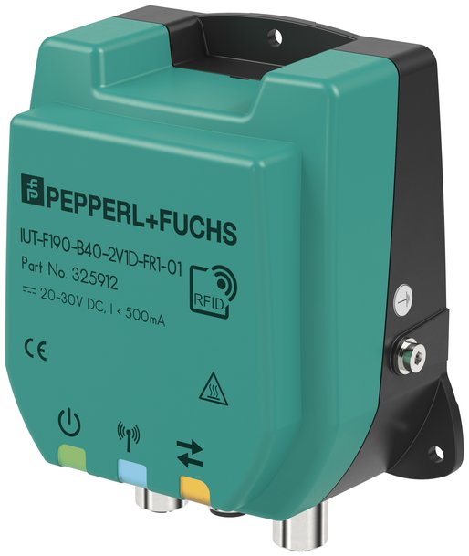 Głowica odczytu/zapisu UHF IUT-F190-B40 z interfejsem Industrial Ethernet i REST API rozszerza portfolio produktów RFID firmy Pepperl+Fuchs
